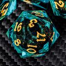 Conjunto de dados ARUOHHA DND Resin Dragon Eye Liquid Core com caixa