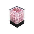 Conjunto de Dados Central Dices - D6 - Rosa e Branco