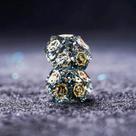 Conjunto de dados: DND Dungeons and Dragon Natural Crystal, RPG de luxo