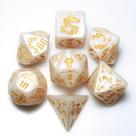 Conjunto de dados Dungeon and Dragons D&D MTG 7-Die RPG Polyhedral