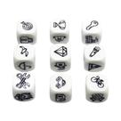Conjunto De Dados Educacionais Para Crianças Com 9 Peças, Jogo De Contar Histórias, Brinquedos Para