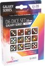 Conjunto de dados Gamegenic Galaxy Series Nebula D6, 12 peças, azul, roxo Conjunto de dados Gamegenic Galaxy Series Nebula D6, 12 peças, azul, roxo