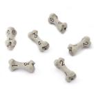 Conjunto de dados LYNX D6 com tema de RPG com tema Skull & Bone (branco)