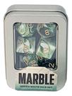 Conjunto De Dados Marble Verde Branco