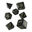 Conjunto de Dados Q-Workshop Call of Cthulhu - Edição Black & Glow-in-the-Dark