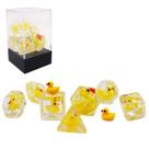 Conjunto de dados RPG BESCON DICE YellowDuck Yellow Duck Polyhedral