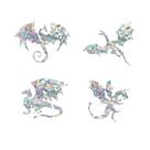 Conjunto de decalques anticolisão Window Colings para ataques de pássaros