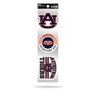 Conjunto de decalques Rico Industries NCAA Auburn Tigers Retro Spirit