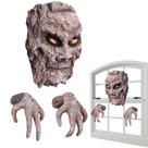Conjunto de decoração ao ar livre Tree Face Witch's Hand Halloween Horror