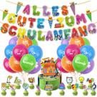 Conjunto de decoração de festa de volta às aulas com 20 balões de látex