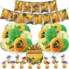 Conjunto de decoração de festa Dinosaur Birthday 38 peças