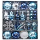 Conjunto de decorações de árvore de Natal Valery Madelyn 80ct