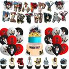 Conjunto de decorações de festa Skibidi Toilet Birthday Boys Girls