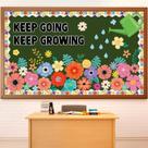 Conjunto de decorações de quadro de avisos Justforjoyful Wildflowers