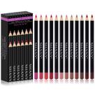Conjunto de delineador labial SHANY Dreamy Dozen Matte Vegan 12 unidades