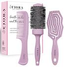 Conjunto de desembaraçador de cabelo Fiora Naturals Bio-friendly Women