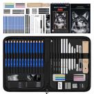 Conjunto de desenho Prina, pacote com 50 unidades, kit de desenho com caderno de desenho e lápis