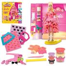 Conjunto de design de moda Play-Doh Barbie com 21 acessórios 5+ Conjunto de design de moda Play-Doh Barbie com 21 acessórios 5+