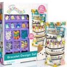 Conjunto de design de pulseira Squishmallows Original com mais de 25 acessórios