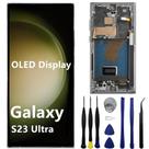 Conjunto de digitalizador de tela de toque com display LCD para Samsung Galaxy S23 Ultra