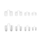 Conjunto De Dilatadores Nasais De Silicone Antirronco 8 Peças Clipe Nasal Para Facilitar a
