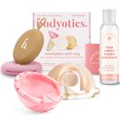 Conjunto de Disco Menstrual e Lubrificante Bodyotics de Silicone Reutilizável