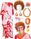 Conjunto de Disfraz de Casera Velmitten con Vestido Caftán y Accesorios Conjunto de Disfraz de Casera Velmitten con Vestido Caftán y Accesorios