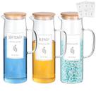 Conjunto de dispensador de detergente para roupa KitHero Easy Pour 1500mL 3Pk
