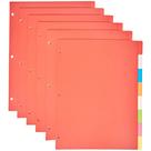 Conjunto de divisórias Binder Basics Durable, pacote com 8 abas e 6