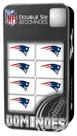 Conjunto de Dominó Masterpieces NFL New England Patriots - Edição de Colecionador
