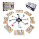 Conjunto de Dominó Mexican Train Gonoelec Double 12 para Adultos
