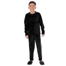 Conjunto De Dormir De Frio Victory Soft Infantil Liso Menino