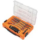 Conjunto de drivers de demolição SDS Klein Tools 32755SD com estojo de 7 peças