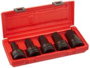 Conjunto de drivers hexagonais Sunex Tools 4506 3/4" Drive 5 peças SAE Conjunto de drivers hexagonais Sunex Tools 4506 3/4" Drive 5 peças SAE
