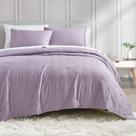 Conjunto de edredões BOURINA Emboridery, 3 peças, tamanho grande, Queen Lavender