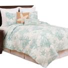 Conjunto de edredões C&F Home King Colverlet Nautical Blue Starfish
