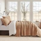 Conjunto de edredões EVERGRACEHOME Stonewashed Cotton Queen com 2 capas