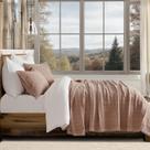 Conjunto de edredões EVERGRACEHOME Stonewashed Cotton Queen com 2 capas
