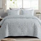 Conjunto de edredões Exclusivo Mezcla Reversible Floral King Size
