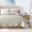 Conjunto de edredões HORIMOTE HOME Colcha King Size bege Clouds