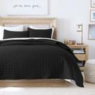 Conjunto de edredões HORIMOTE HOME Colcha King Size preta com nuvens