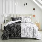 Conjunto de edredões Joyreap Full/Queen com 1 edredão e 2 fronhas