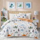 Conjunto de edredões Joyreap Full/Queen Size 100% algodão, 3 peças