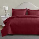 Conjunto de edredões Maple&Stone King 270x244 cm Burgundy Lightweight