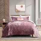 Conjunto de edredões RECYCO Luxury Velvet Full Queen com 2 fronhas
