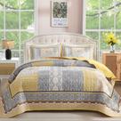 Conjunto de edredões WONGS BEDDING Yellow Queen com 1 edredão e 2 fronhas