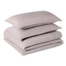 Conjunto de Edredom Amazon Basics King 3 Peças Roxo Macio