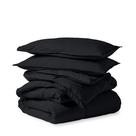 Conjunto de edredom Bare Home Oversize Queen Ultra-Soft Black Conjunto de edredom Bare Home Oversize Queen Ultra-Soft Black