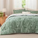 Conjunto de edredom Bedsure King Green com 1 edredom e 2 capas