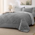 Conjunto de Edredom Bedsure King Size 7 Peças - Reversível